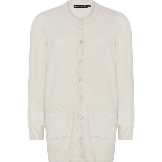 DNY neuletakki MO5193 Lea Cardigan Off White