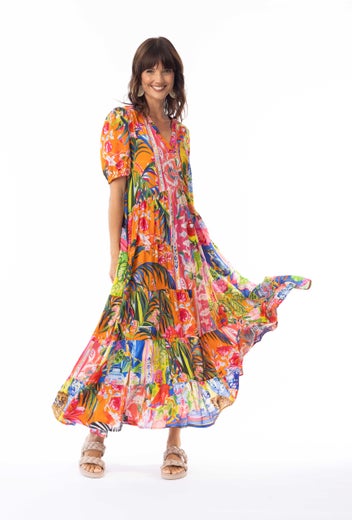Escape mekko 30152 Stefania Dress V Maxi